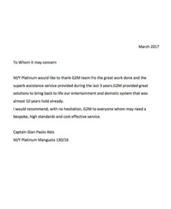 letter reference for g2m by platinum mangusta